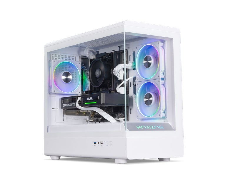 Gaming PC | AMD Ryzen 7 5700x + RTX 2060 | 512GB SSD + 16GB RAM DDR4 - White or Black Case