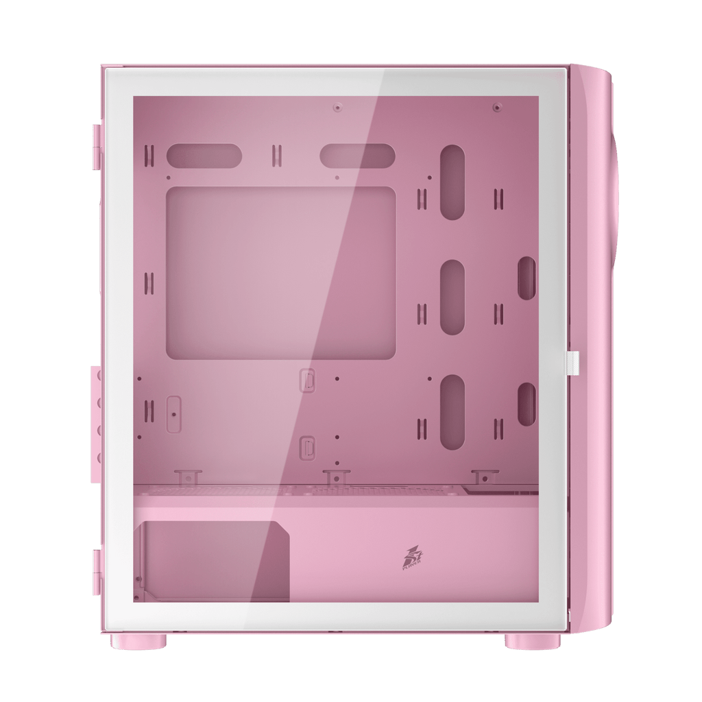 Gaming PC - AMD Ryzen 5 5500 + GTX 1660 Super + 32GB RAM, 512GB SSD Pink Case