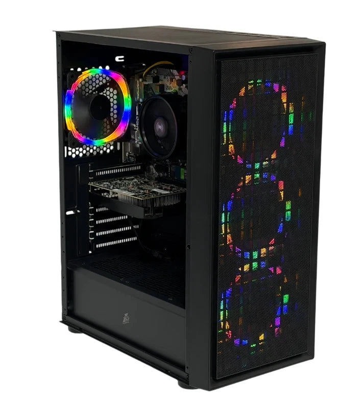 Go6 Gaming Computer, AMD Ryzen 3 3200G 4-Core 4.0GHz, 8GB, 256GB SSD +GTX 1050Ti