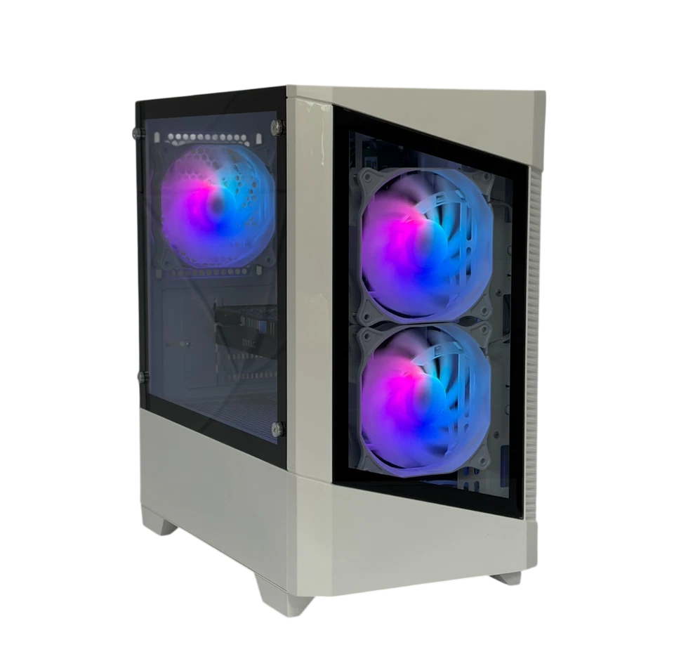Gaming PC, Intel Core i3-14100 + GTX 1660 6GB, 16GB RAM + 512GB SSD - Win 11 Pro