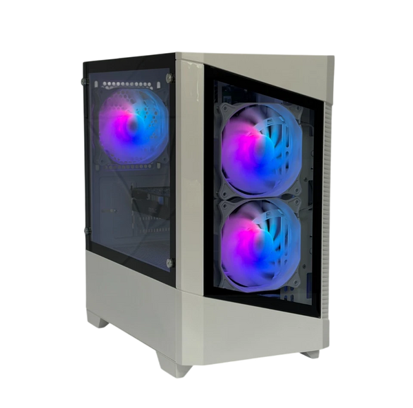 Gaming PC, Intel Core i3-8100 + GTX 1050Ti 4GB, 8GB RAM + 256GB SSD - Win 11 Pro