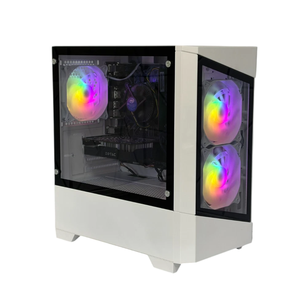 Gaming PC, Intel Core i3-14100 + GTX 1660 6GB, 16GB RAM + 512GB SSD - Win 11 Pro