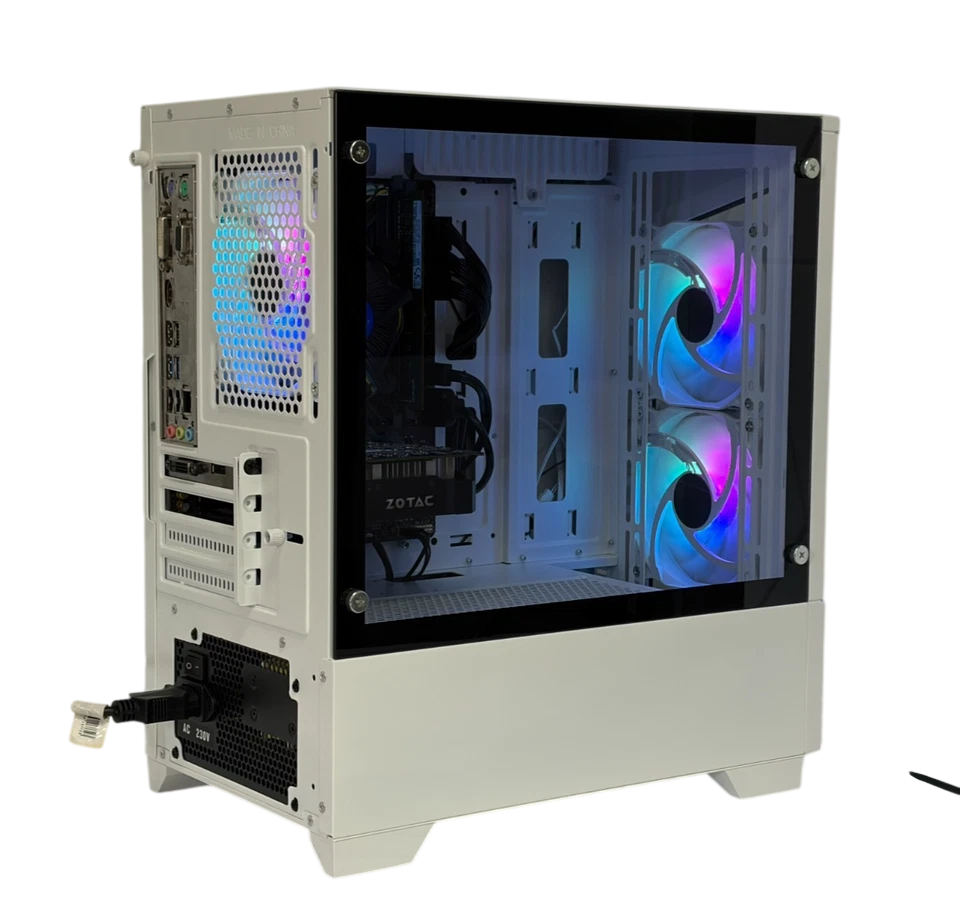 Gaming PC, Intel Core i3-14100 + GTX 1660 6GB, 16GB RAM + 512GB SSD - Win 11 Pro