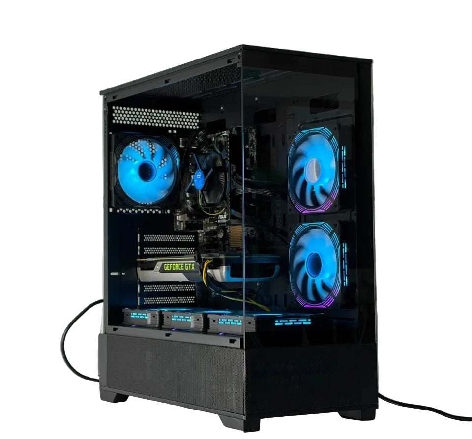 Gaming PC, GTX 980 4GB- Core i5 7400, 256GB SSD + 8GB RAM, 1TB HDD, Windows 11 PRO