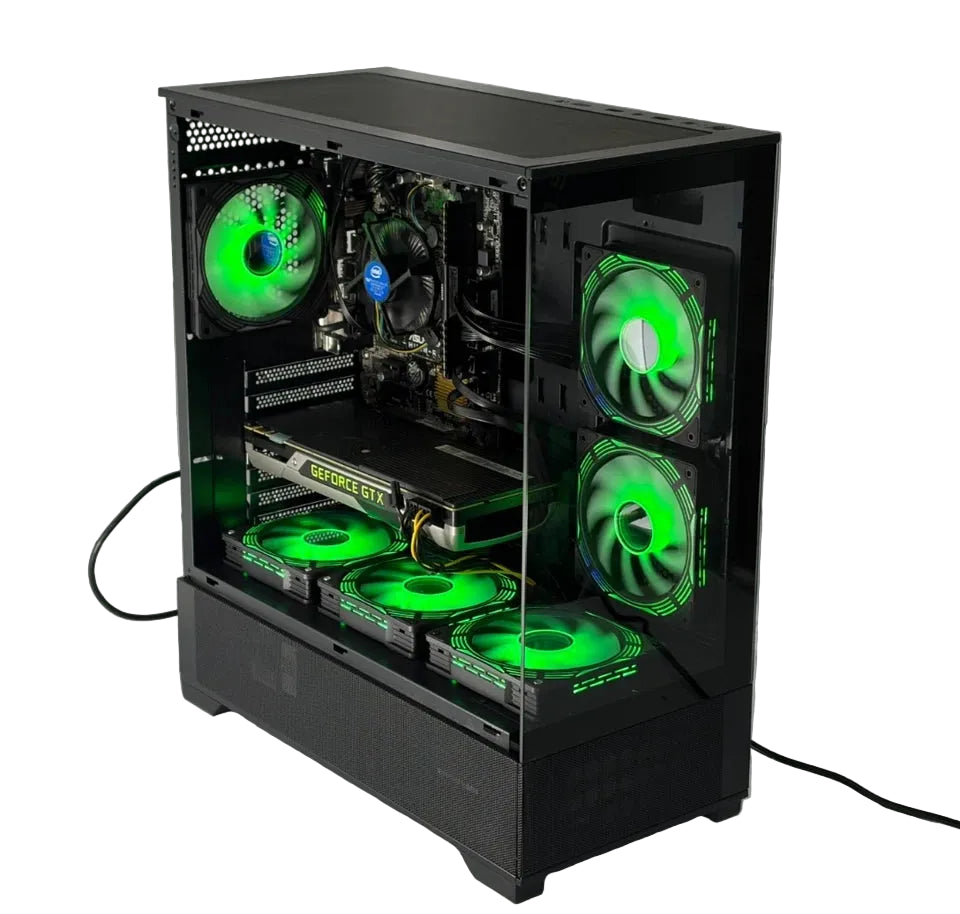 Gaming PC, GTX 980 4GB- Core i5 7400, 256GB SSD + 8GB RAM, 1TB HDD, Windows 11 PRO